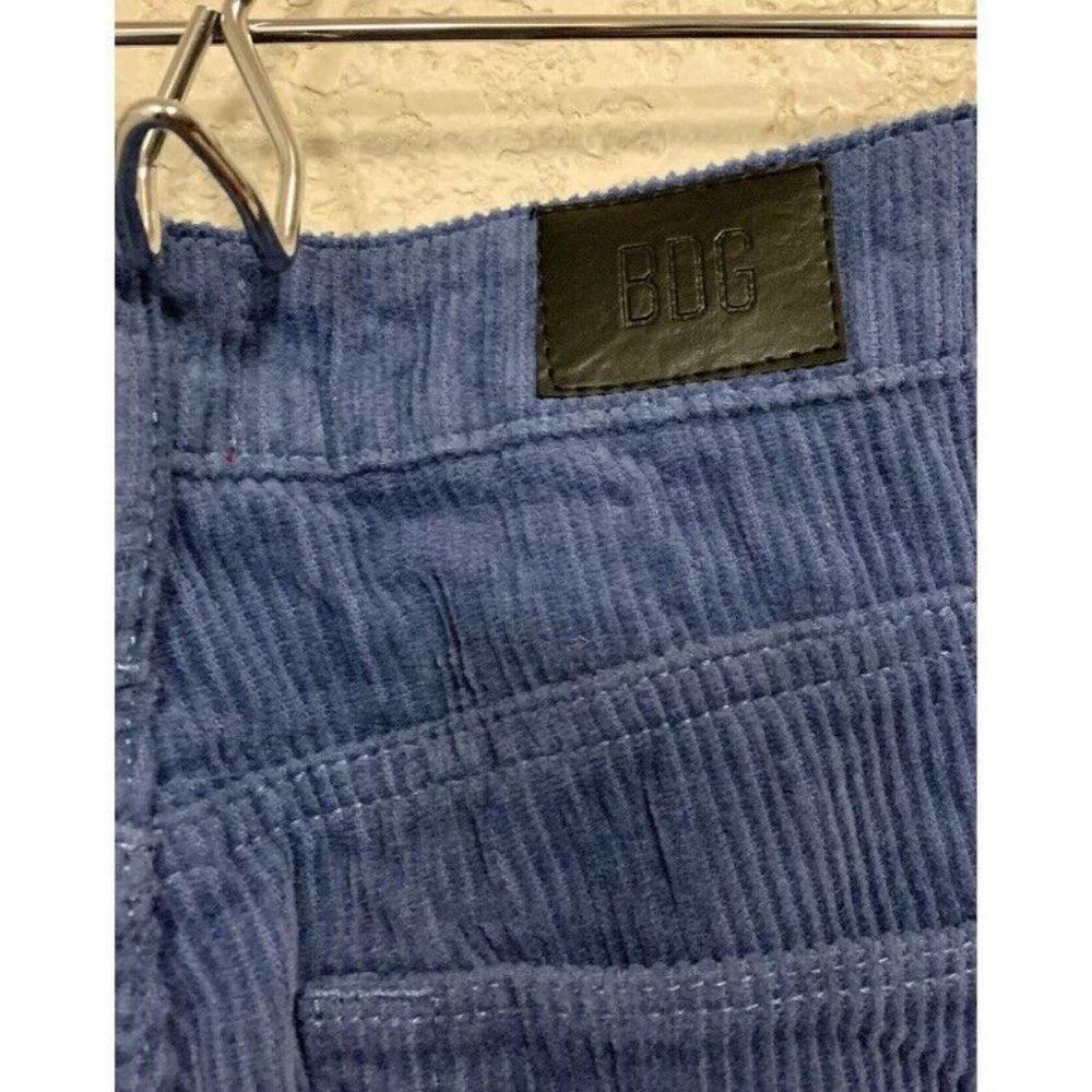 Urban Outfitters BDG Blue Mom High Rise Corduroy Cuffed Pants - Picture 5 of 6
